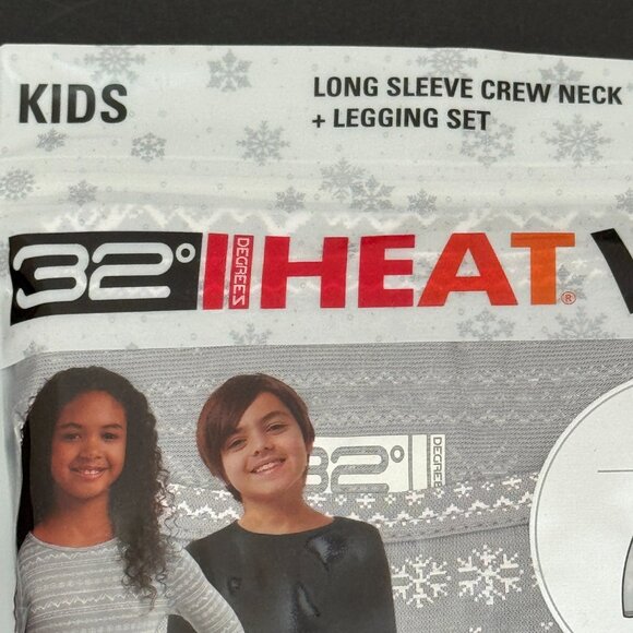 32 Degrees Kids' Gray Heat Set - XL (16/18) NWT - Picture 4 of 13